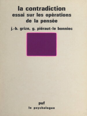 cover image of La contradiction